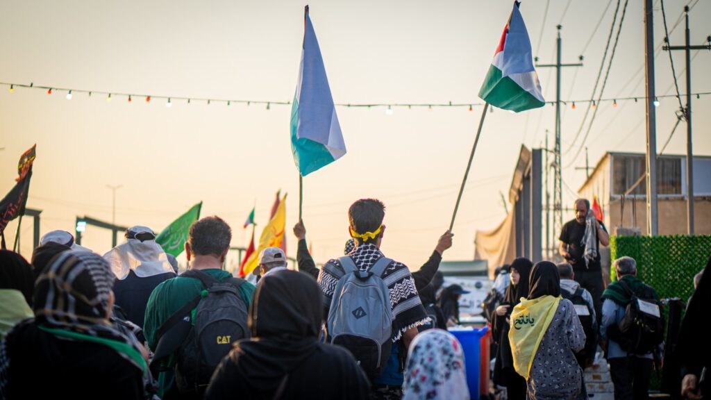 The Al-Aqsa Call Tent on Day Three: Palestine’s Pulse Beats Along the Arbaeen Path