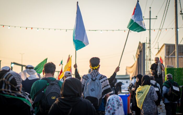 The Al-Aqsa Call Tent on Day Three: Palestine’s Pulse Beats Along the Arbaeen Path