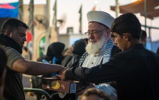 On Its Sixth Day… the Call of Al-Aqsa Procession Continues to Carry Palestine’s Voice on the Road to Karbala
