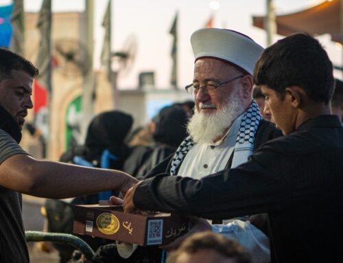 في يومه السادس… موكب “نداء الأقصى” يواصل إيصال صوت فلسطين على طريق كربلاء
