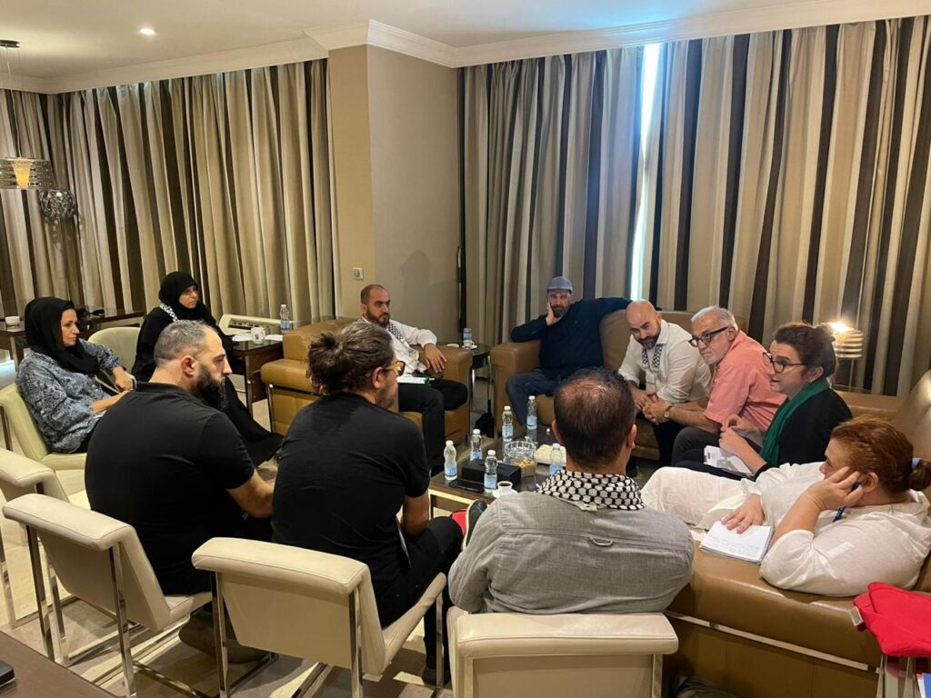 As part of the "The Call of Al-Aqsa" activities… A coordination meeting for members of the Global Campaign to Return to Palestine from Latin America and Spain
