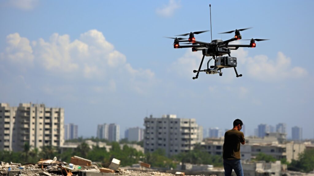 Quadcopters Over Gaza.. From Spy Eyes to Weapons of Extermination