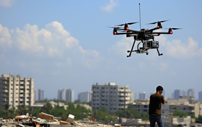 Quadcopters Over Gaza.. From Spy Eyes to Weapons of Extermination