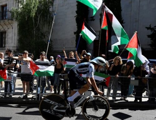 La Vuelta is Canceled in Madrid… after Massive Protests Rejecting the Participation of the Usurping Entity