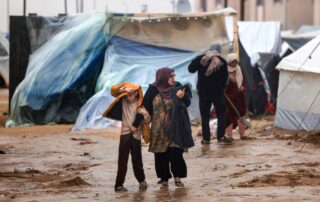 Winter Knocks on Gaza’s Tents… and the World Remains Silent