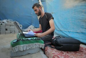 Gaza Rejoices Amid the Rubble… High School Students Declare the Triumph of Life