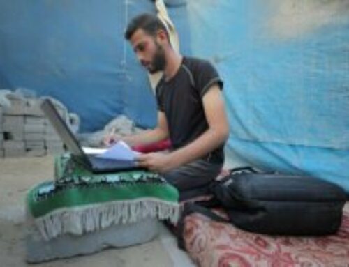 Gaza Rejoices Amid the Rubble… High School Students Declare the Triumph of Life