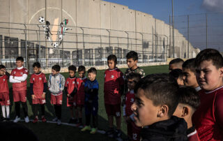 A Pitch on the Brink of Demolition… When Dreams Are Besieged Behind the Wall