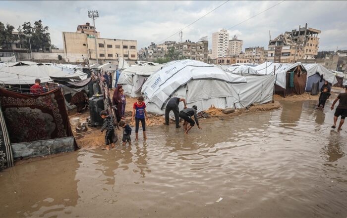 A Rainy Night in The Tents… A Narrative of Survival in Gaza’s Winter
