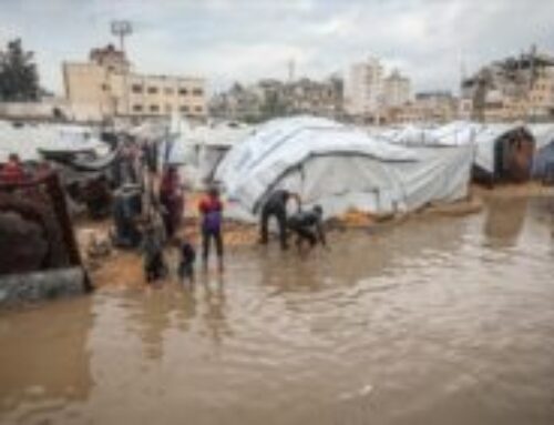 A Rainy Night in The Tents… A Narrative of Survival in Gaza’s Winter